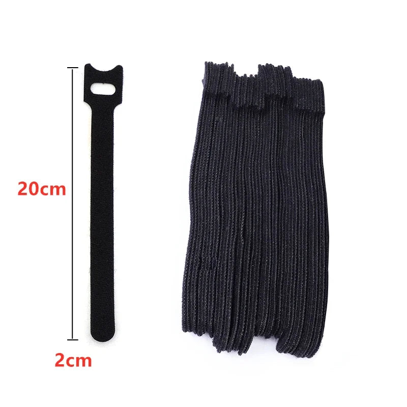 10-100PCS Nylon Cable Ties 20CM